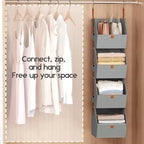 Ordelio 4-Tier Hanging Closet Organizer