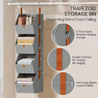 Ordelio 4-Tier Hanging Closet Organizer