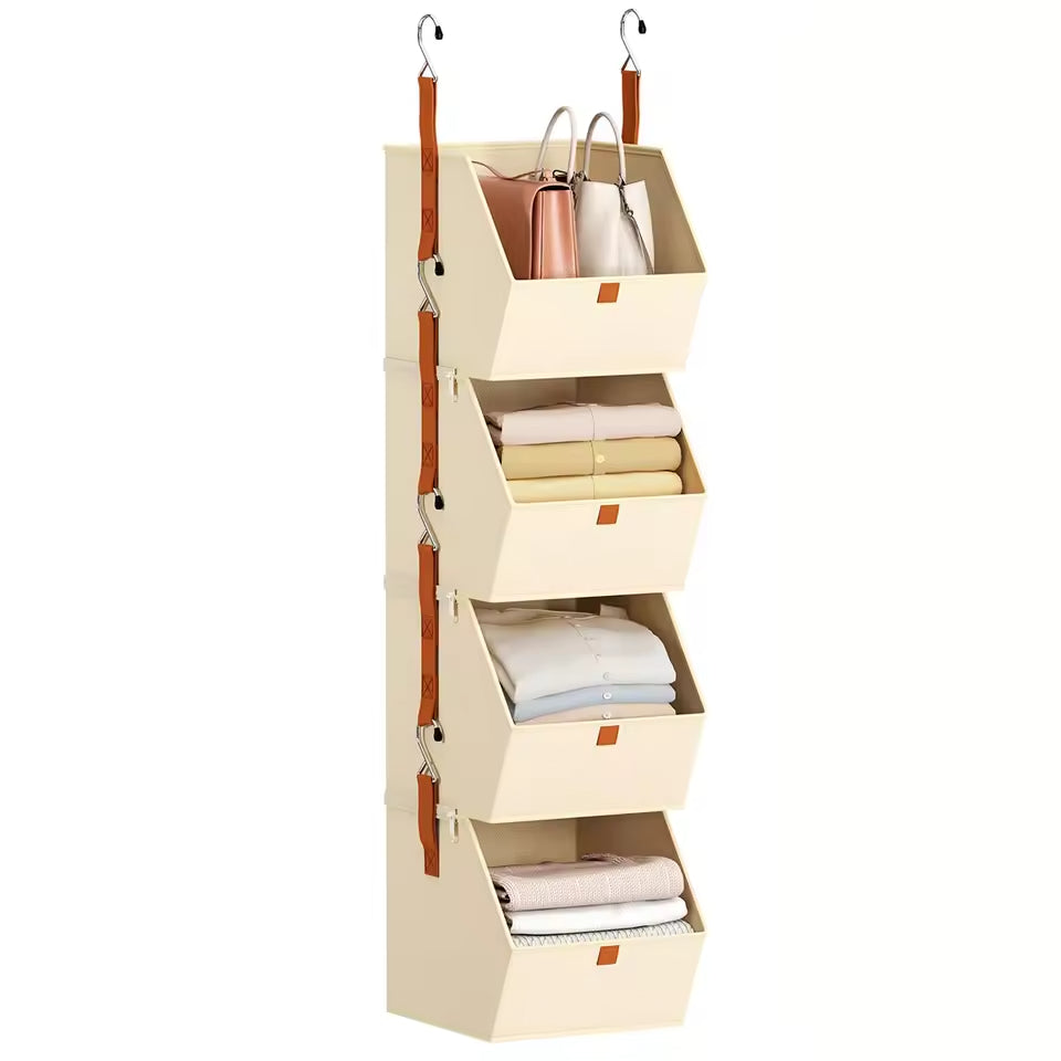 Ordelio 4-Tier Hanging Closet Organizer