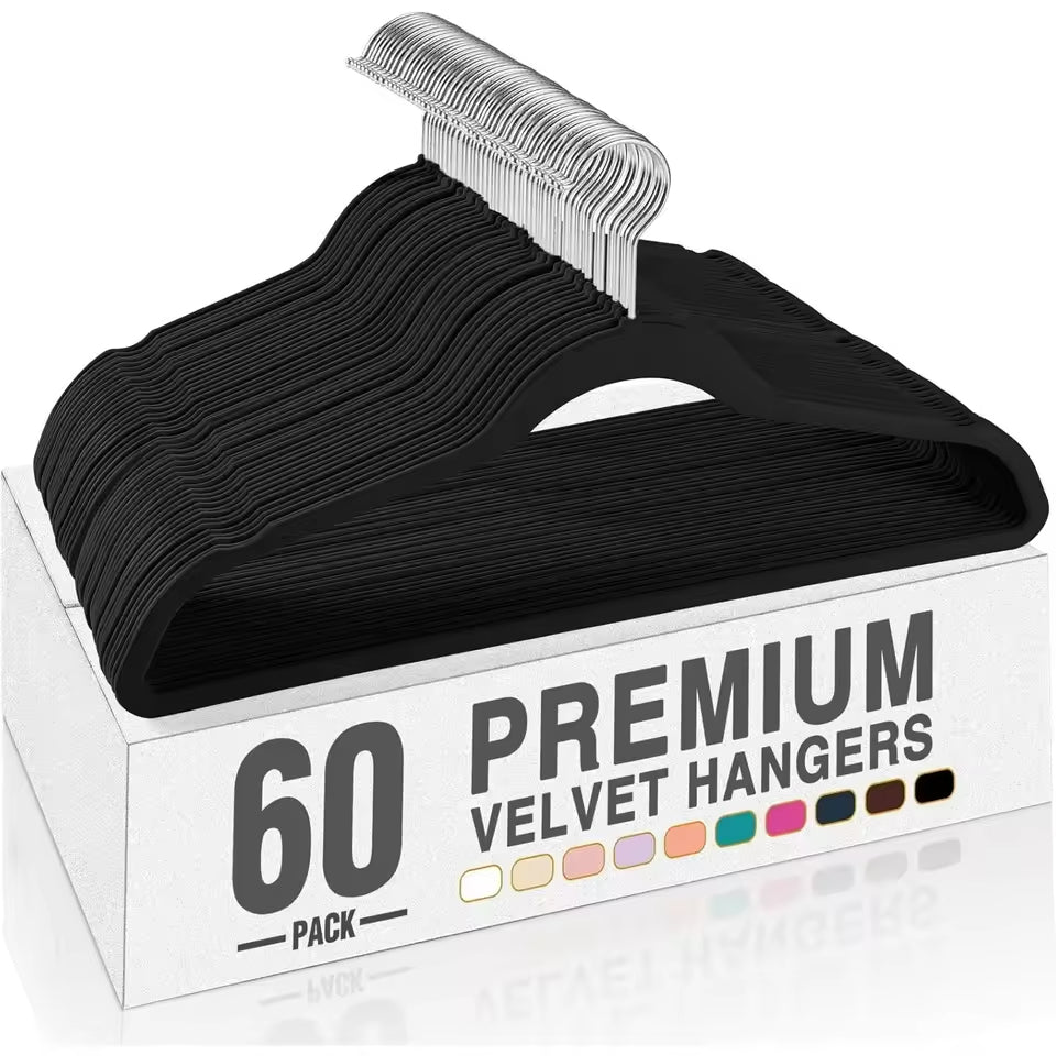 Ordelio Non-Slip Velvet Clothes Hangers