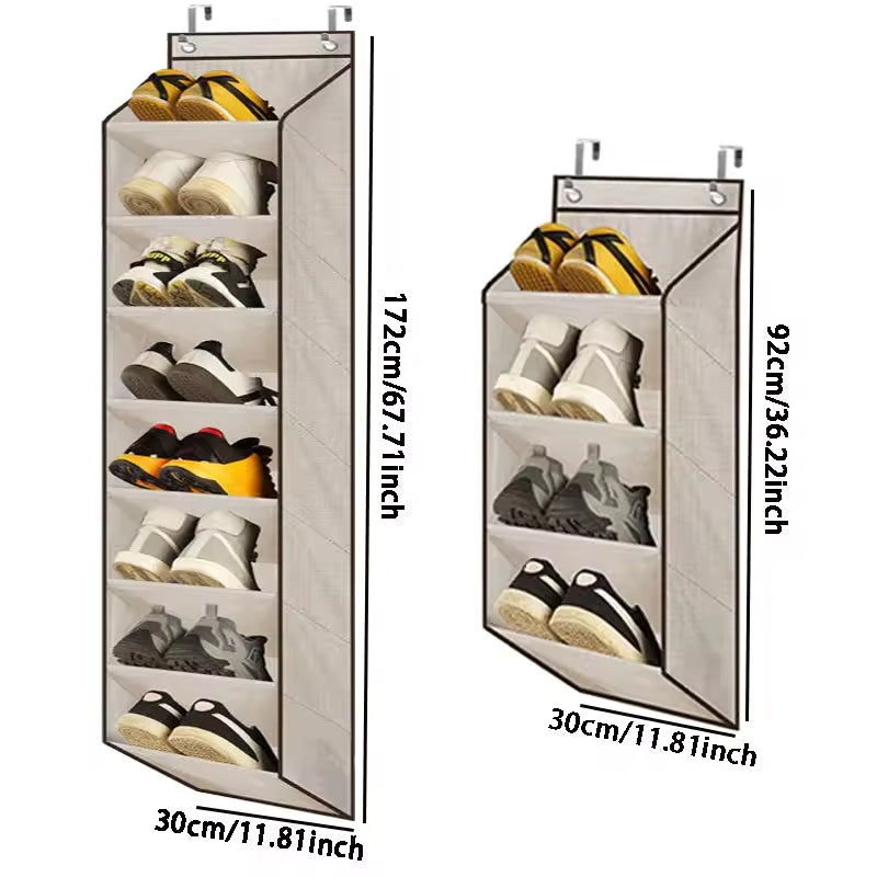 Ordelio Over-the-Door Hanging Shoe Organizer