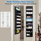 Ordelio Over-the-Door Hanging Shoe Organizer