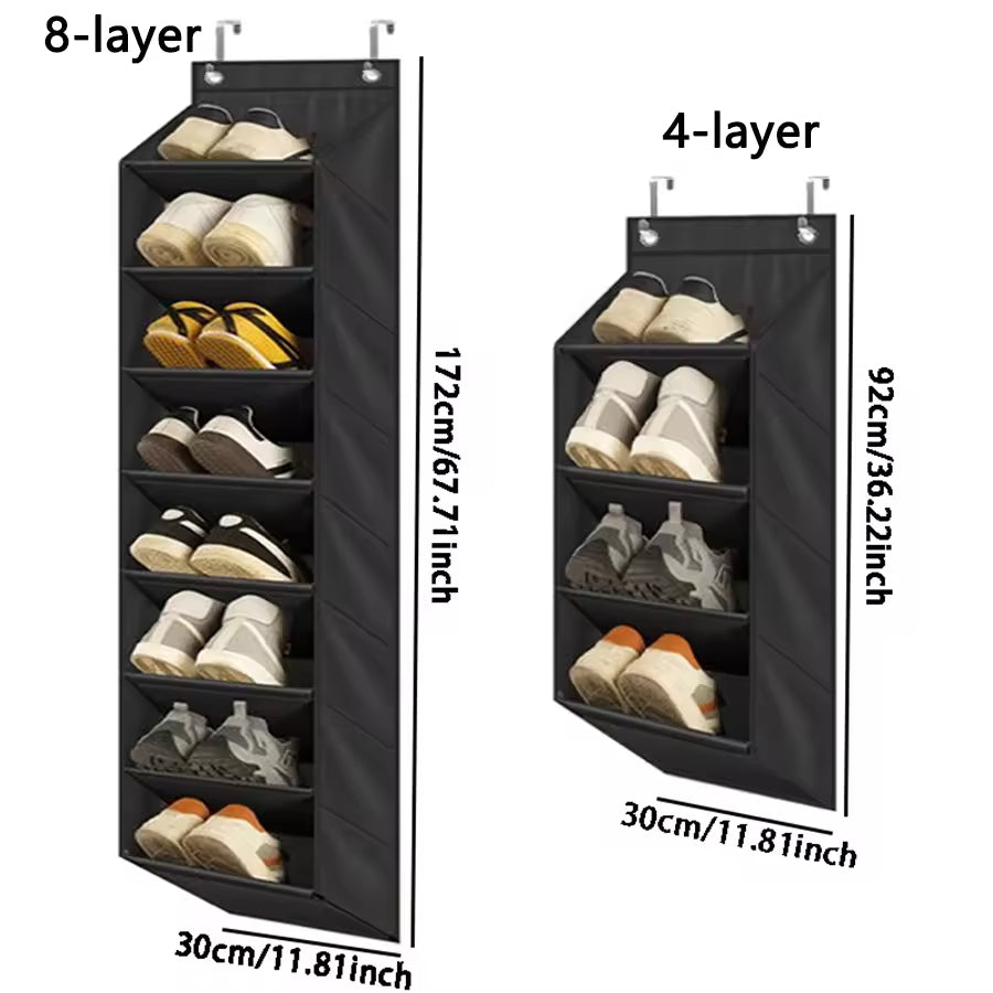 Ordelio Over-the-Door Hanging Shoe Organizer